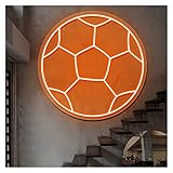 【HOCHWERTIGES UMWELTFREUNDLICHES MATERIAL】 Personalisierte Neonlichter bestehen aus flexiblen Silikon-LED-Streifenlichtern und einer Acrylrückseite. Im Vergleich zu herk?mmlichen Glas-Neonlichtern ist es heller, sicherer, langlebiger, energiesparender, kein L?rm, keine Hitze, einfach zu verwenden verschiedene Szenen. Kein Risiko von Glasbruch oder Auslaufen von Gefahrstoffen.