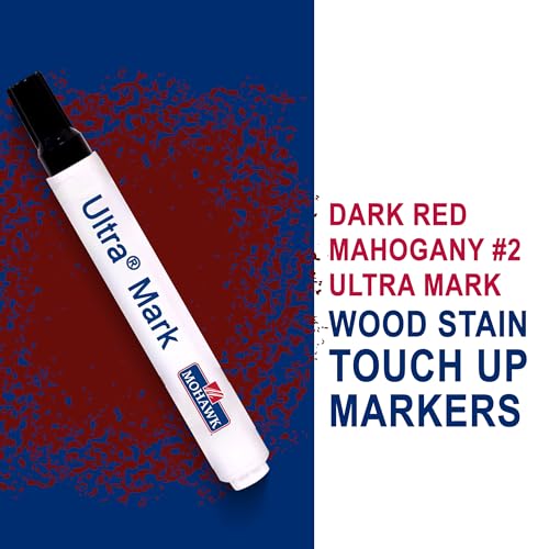 Mohawk Ultra Mark Wood Stain Touch Up Marker, Dk. Rd. Mahogany #2, M280-0227, 1 Count