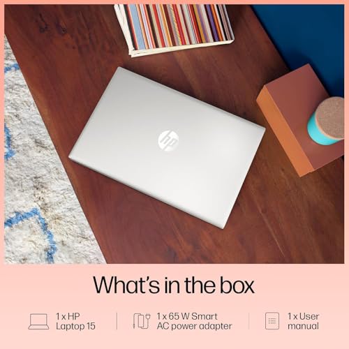Image of HP Professional 15 (2026) - Intel Core 5-120U, 16GB RAM, 512GB SSD, 15.6 inch FHD Anti-Glare, Win 11 Pro + MS Office 2024, Backlit +Fingerprint /FHD, 1.59kg, Turbo Silver, Copilot Key 1Yr Warranty