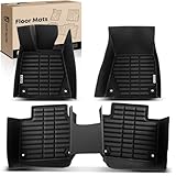 YHTAUTO Floor Mats Fit Lexus GS F GS200t GS300 GS350 GS450h Not fit AWD, TPE All Weather Car Mats Waterproof Anti-Slip Odorless Floor Liner, Interior Car Accessories Front & 2nd Row Liner