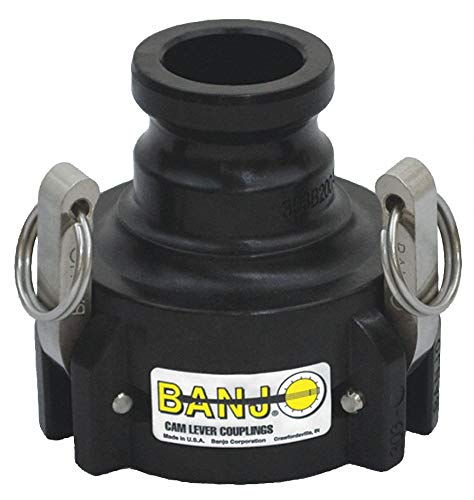 Banjo Polypropylene Reducing Coupling, Female Coupler x Male Adapter Connection Type