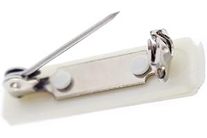 Metal Locking Clasp for Name Tag Pins