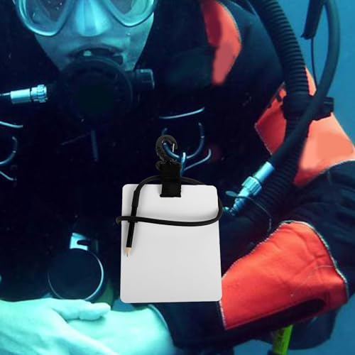 Tablero de escritura de buceo ABS para solucionar olvidos de datos 5