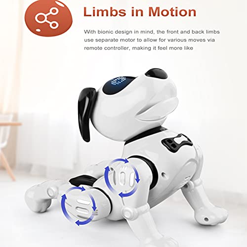 ERYUE R19 Controle Remoto Robô Robô Cachorro Brinquedo Eletrônico Animais de Estimação Robô Robótico