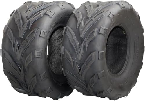 19X7.00-8 Heavy Duty ATV All Terrain Tubeless Off-Road Tires,4 PR, QD116, Directional Grip for Mud Trail Sand, Set of 2 — view 7