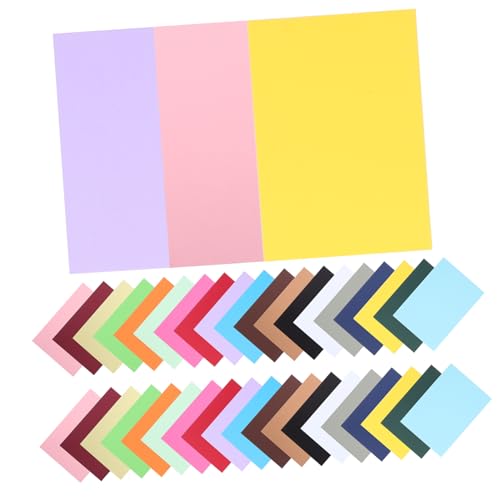 Papier cartonné blanc pour origami et scrapbooking - 100 feuilles vierges pour dessin