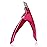 SUMAJU Professional Acrylic False Nail Clippers for Acrylic Nails Nail Tip Cutter Nail Manicure Tool (Rose Red)