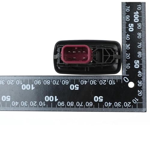 Bouton de commutation lève-vitre robuste pour Ford Fiesta Ecosport 3 interrupteurs - 6