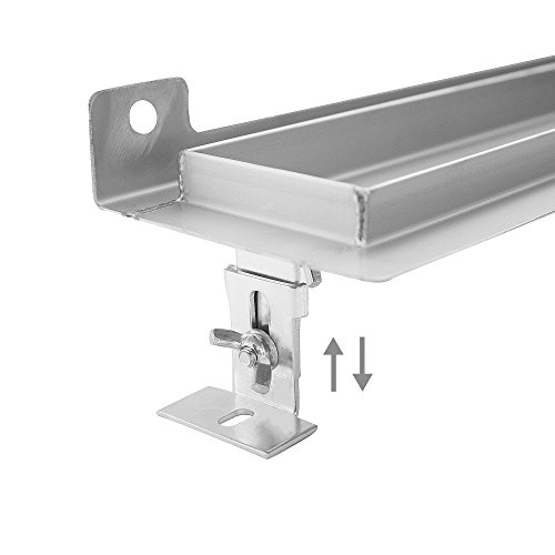 Canaleta de ducha 90cm inserto de drenaje rectangular invisible Elbe para suelo de baño 6
