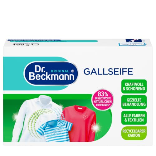 Dr. Beckmann Gallseifen- Stück | Fleckenentferner | 100 g