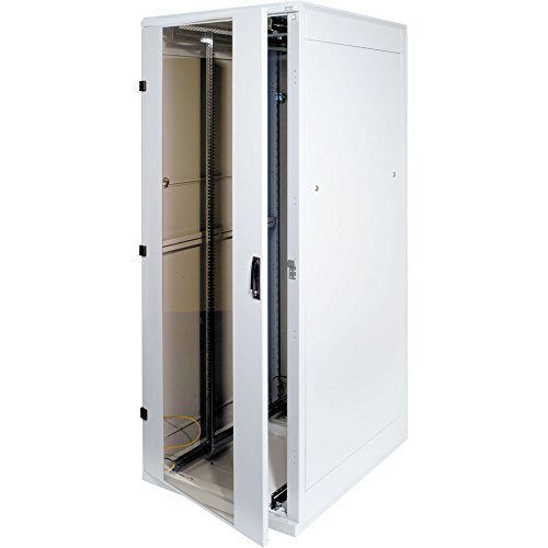 Triton RMA-42-A68-CAX-A1 48,26 cm (19 Zoll) Netzwerkschrank RMA mit Glastür, 42 HE schwarz