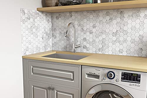 Ruvati 21" X 18" X 12" Deep Laundry Utility Sink Undermount 16 Gauge Stainless Steel - Rvu6121 #TOP2