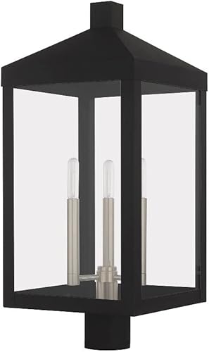 Miniatura 9 de Livex Lighting 20586-01 Farol, latón antiguo