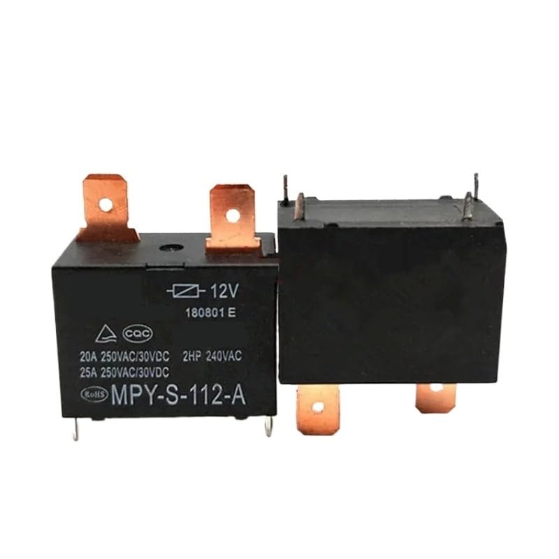 5PCS MPY-S-112-A air Conditioning Water Heater Motherboard Relay 12V 25A