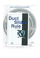 Duct Calculation Slide Rule 1892765144 Book Cover