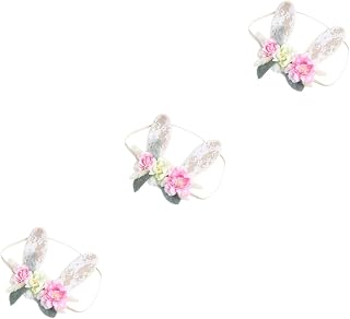 TOYANDONA 3 pcs infant headbands baby headwear Flower Hairband Headwear newborn headband bandana headband toddler headband baby floral headband baby headband hair accessories headgear dress