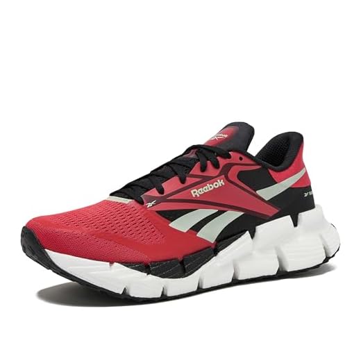 Reebok Floatzig 1, Zapatillas Hombre, Rojo Gris Blanco, 43 EU