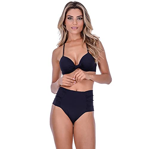 Biquíni Meia Taça Hot Pants Preto Summer Soul (G)