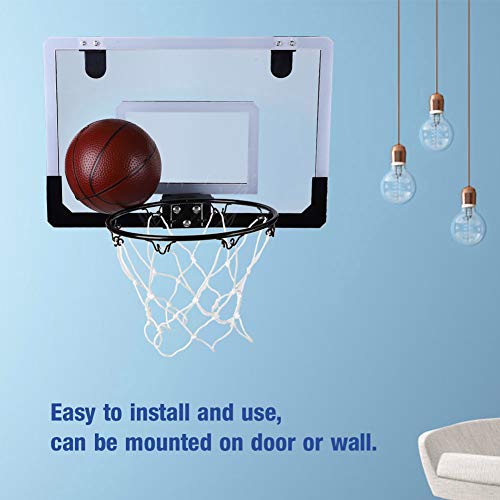 Mini Basketbal Hoepel voor Kinderen, Indoor muur Gemonteerd Schiet- Bal Spel Sport Set voor Jongens Meisjes Slaapkamer - Image 3