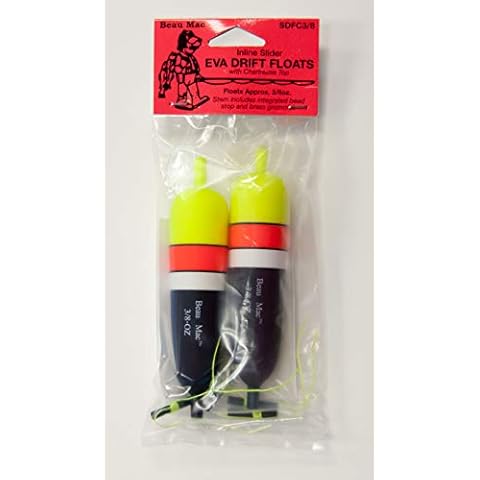 Beau Mac EVA Inline Slip Floats - 3/8oz (SDFC3/8) Cover