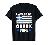 Flaunt your pride during a marriage anniversary or any day, with this tee featuring the Greek flag, symbolizing a heartfelt connection to Greece and the joy of a cross-cultural union.