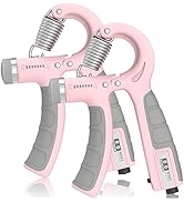 Handtrainer,2er-Set Handtrainer Unterarmtrainer,Verstellbarer Griff 5-60 kg,Hand Unterarm Trainin...