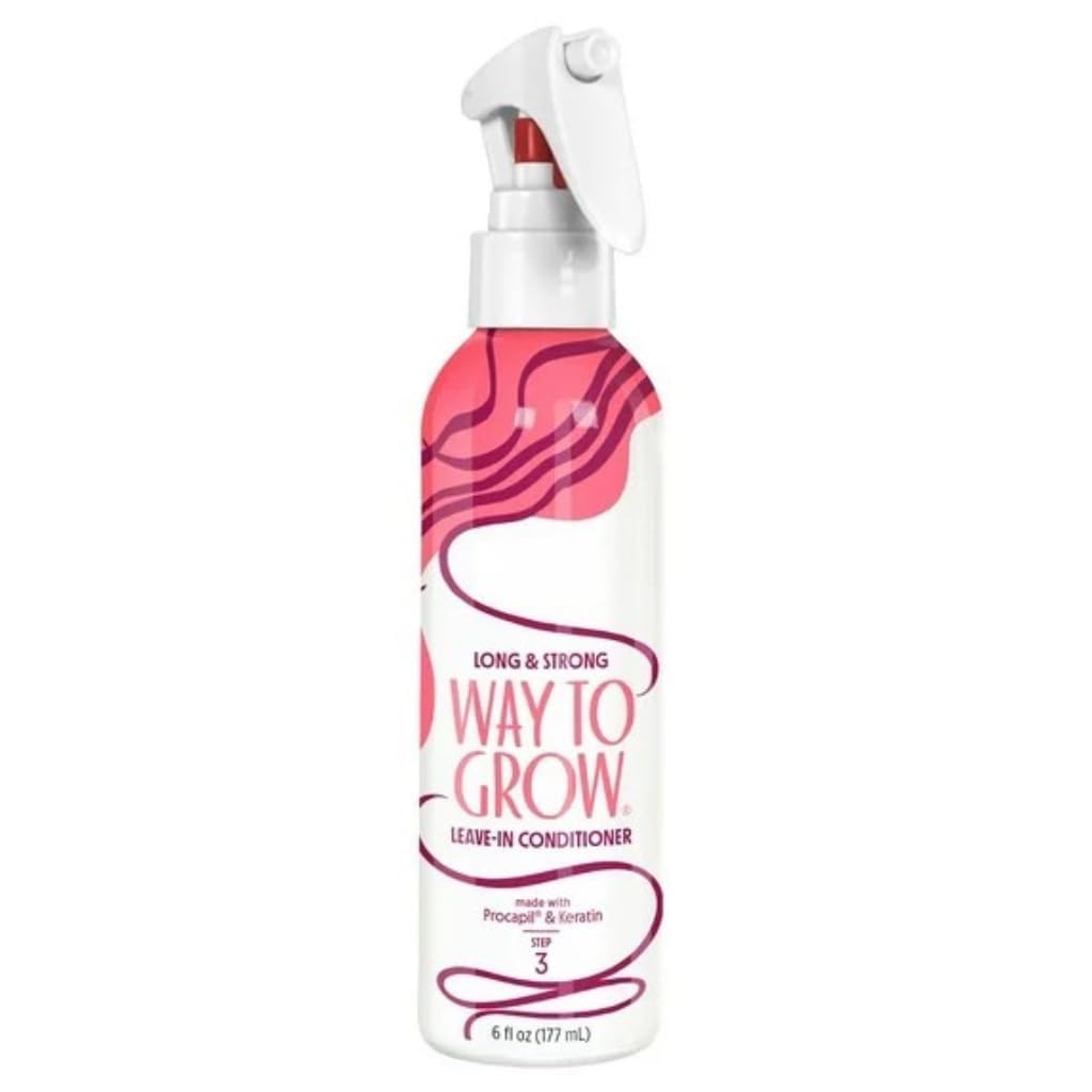 Acondicionador sin enjuague Your Not Mother – Spray fortalecedor paso 3 de 6 oz – Desenreda, reduce la rotura, protege el cabello – Fórmula liviana sin sulfatos para un cabello más largo y saludable