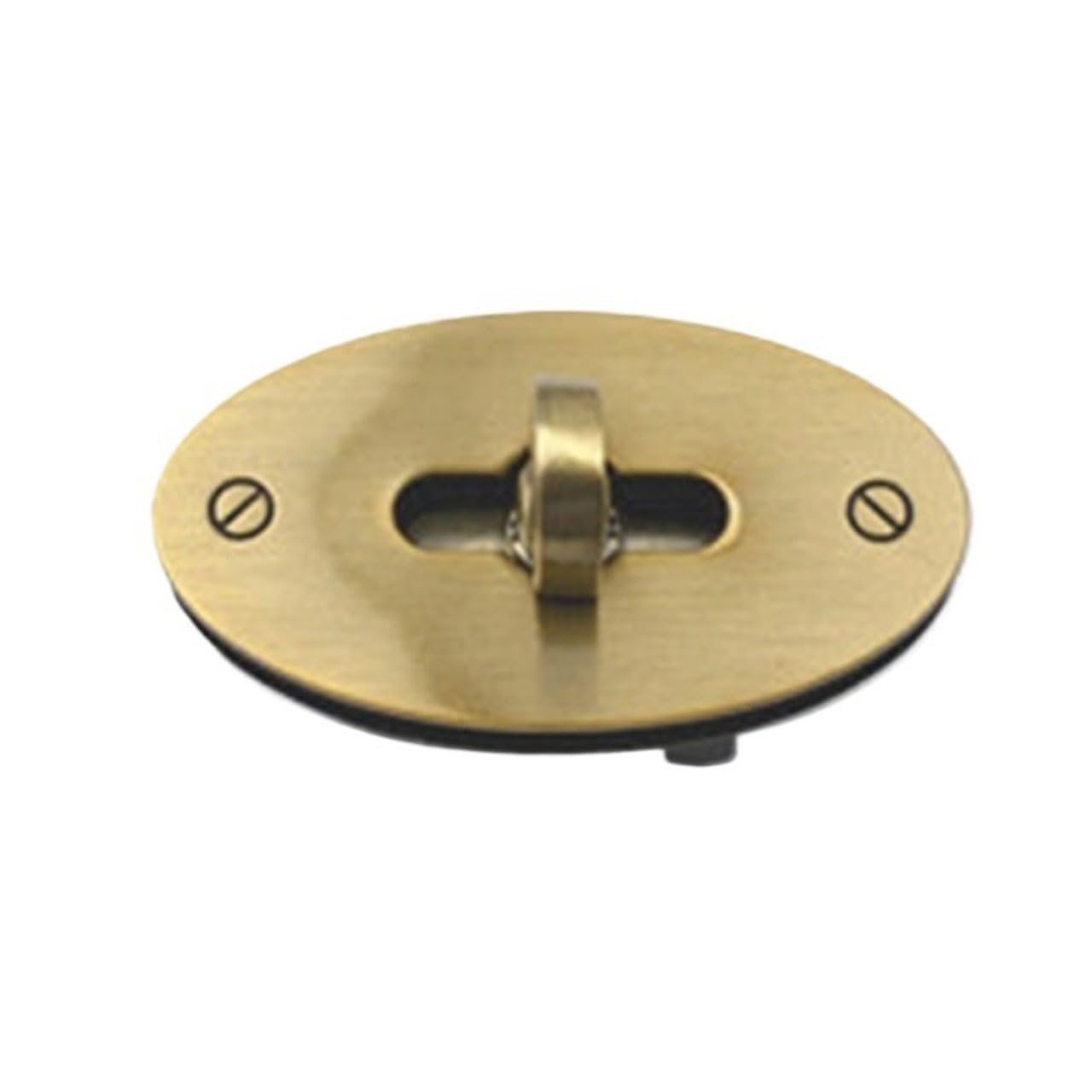 1pcs Metal Oval Shape Bag Turn Lock Twist Lock Clasp Leather Craft Women Bag Handbag Shoulder Bag Purse DIY Hardware (Color : Bronze)