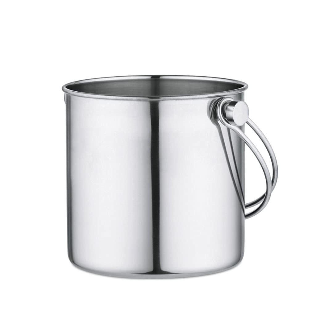 Cubitera Cubo De La Barra De La Barra De La Barra De Hielo De Acero Inoxidable Cubo De Cerveza De Cóctel Con Asa Restaurante Champagne Cubo Cubo De Bebidas Para El Hogar Cerveza Refrigerada Cubitera