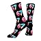 Pusfyeoh 67socks Six Seven Ice Cream Drip Funny Number socks meme Christmas stocking stuffing gifts for boys and girls