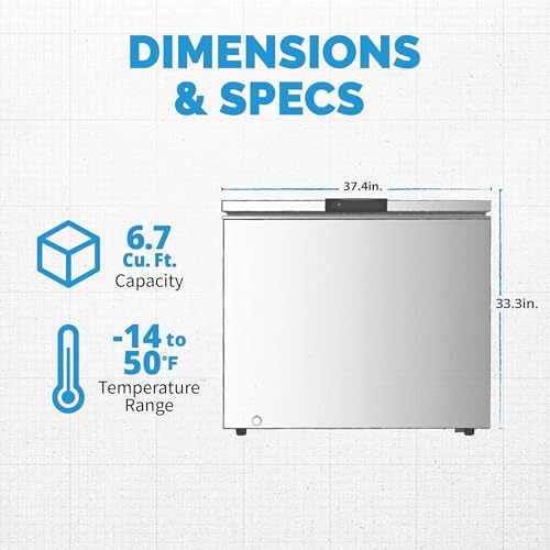 Newair NFT070GN00 6.7 Cu. Ft. Chest Freezer thumb #9