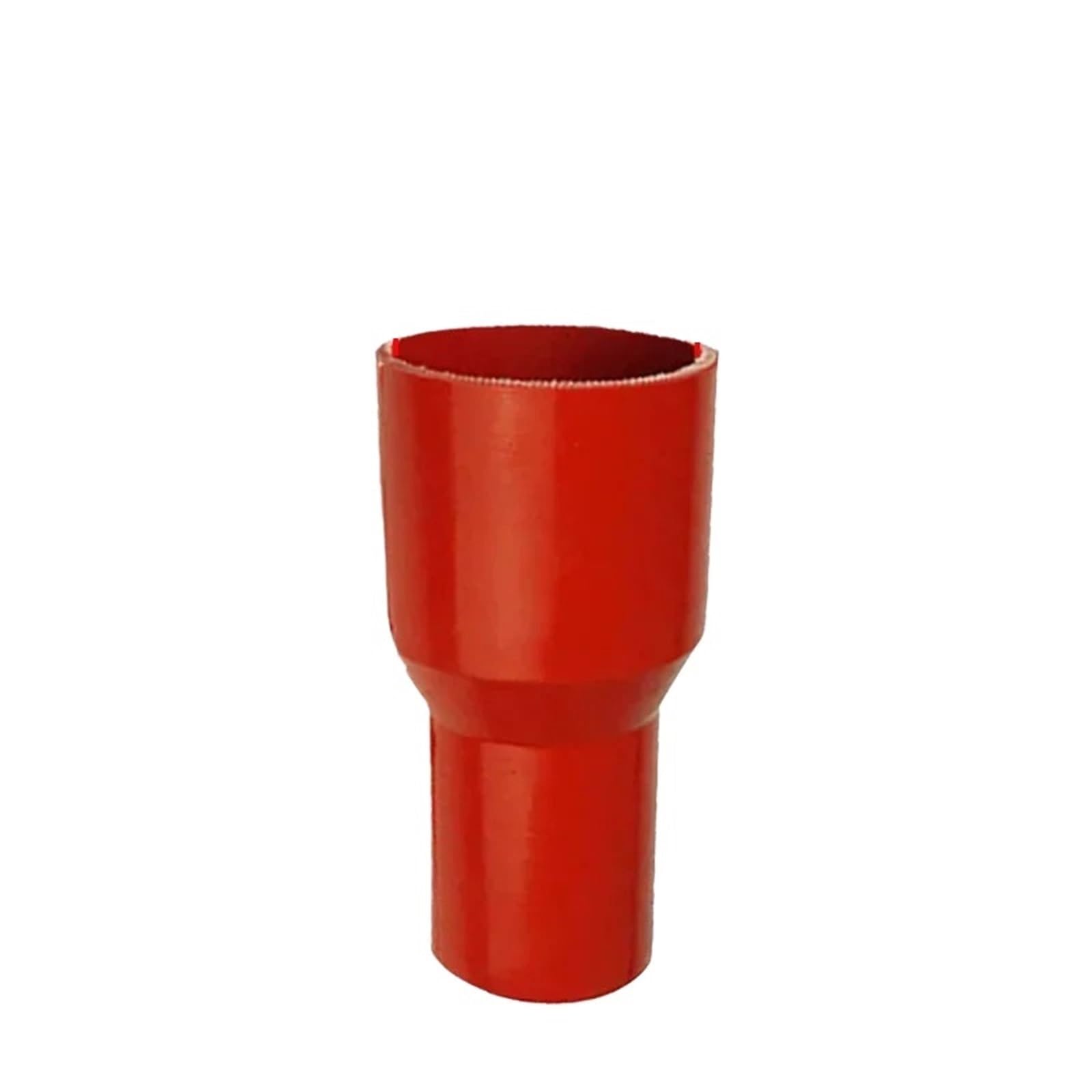 Hjfhcfgj Red Straight Silicone Ucer Hose Universal Intercooler Turbo Intake Pipe Coolant Turbo Hose Pipe(,Id45mm-55Mm)