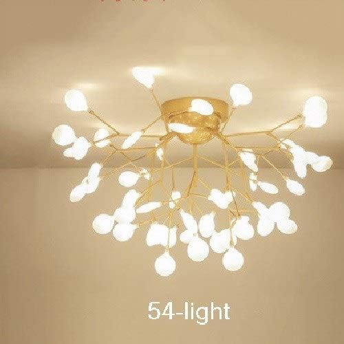 ZYMEN Post Modern Kunstlicht Bubble Kroonluchter Verlichting 36 Lichten Elegante Gouden Afwerking Restaurant Keuken Eiland Plafond Opbouw Hanglamp Nordic Eenvoudige Opknoping Lamp Armaturen E14