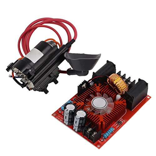 Zvs Placa de Driver Bobina Fonte de Alimentação, Módulo de Resfriamento Gerador de Alta Tensão Dc12-
