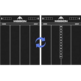 Mission Darts Chalkboard | Two Sided | 501 and Cricket (MB01)