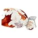 Thanksgiving Leaves 2 Pcs Unisex Working Cap with Button Sweatband Adjustable Tie Back Bouffant Hats