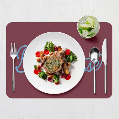 Set de table souple dessous liège napperon durable pour bébé et enfant - 7