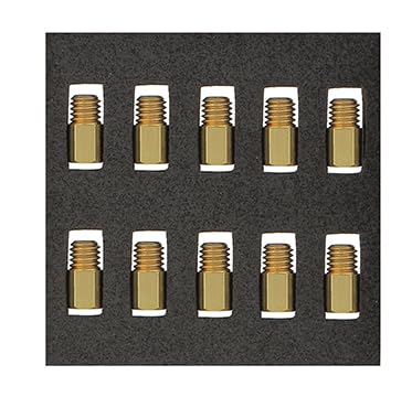 Kit Getti Massimi per Carburatore Mikuni da 410 a 500, Set di 10 Ugelli