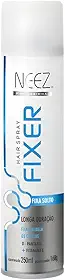 Spray Fixador De Cabelo Profissional Neez Laque Capilar Fixa Solto Longa Duração 250ml