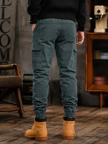 Image of Noble Monk Cargo for Men || Cotton Cargo Pant || Stylish Multi-Pocket Casual Trousers for Men