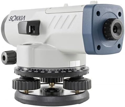 Automatic Level, Professional Optical Survey Equipment, White and Blue