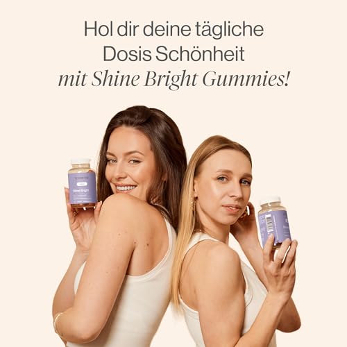 Haarvitamine Gummibärchen von Tummy Tox für gesundes Haar