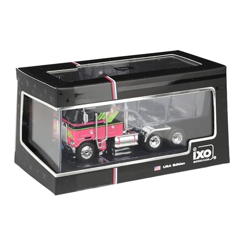 1973 359 Truck Tractor Negro y Verde Lima 1:64 IXO miniatura 7