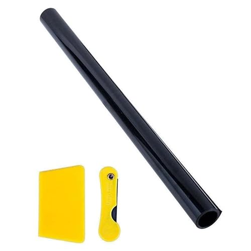 Lamina Solar Coche Homologada Película de tinte de 300 cm x 50 for ventanas de automóviles, película adhesiva protectora solar UV for decoración del hogar, láminas de vidrio for ventanas, película tin