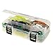 Compartment Box, Outside 2-3/8" H, Plastic