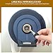 MUCKLILY Toilet Paper Dispenser Key Stainless Steel Commercial Paper Towel Dispenser Key Ergonomic Maintenance Tool for Restroom Use 1.85X0.86X0.98In