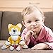 cxbwx 12 Inches Sonic 2 Plush Toy The Hedgehog Movie Sonic Plush Toys Knuckles Shadow Tails Plush Doll Toys Gifts for Boys and Girls (Tails)