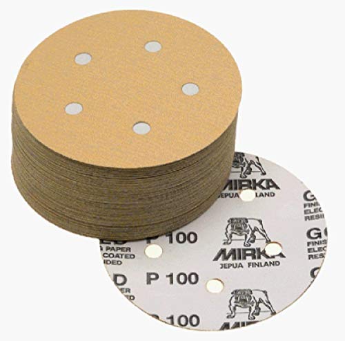 Mirka Bulldog Gold 12,7 cm Körnung 60 Schleifscheiben