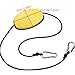 Kayak Tow Rope, Buoy Float with Stainless Steel Buckles, 37.4 Inch Portable Anchor Rope for Grip Kayak Canoe Buoy Marker, Fishing Drift Anchors System