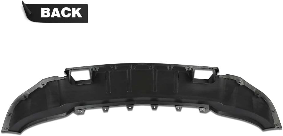 Air Dam Deflector Valance, Compatible with Chevy Silverado 2500HD 3500HD 2015-2019 (Submodel: High Country, LT, LTZ, WT), Fit for Models with Chrome Bumper, Without Skid Plate